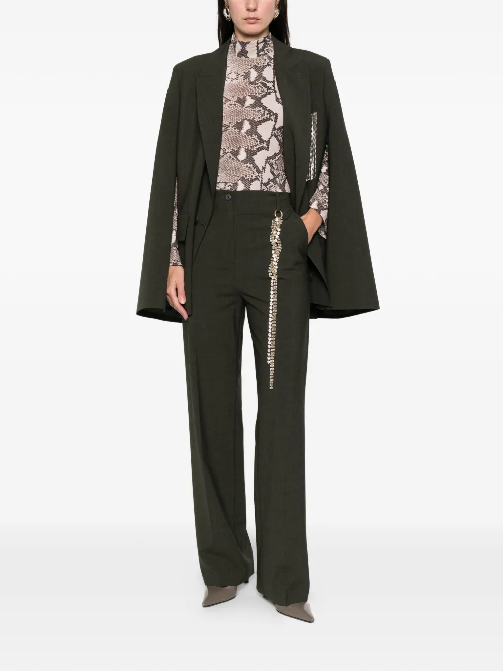 Circus Hotel verfraaide broek - Grijs