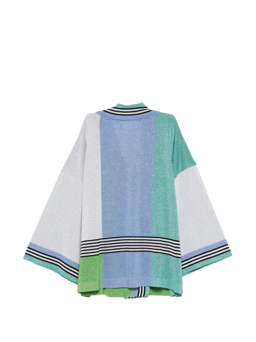 Circus Hotel Striped-detail Jacket - Green 