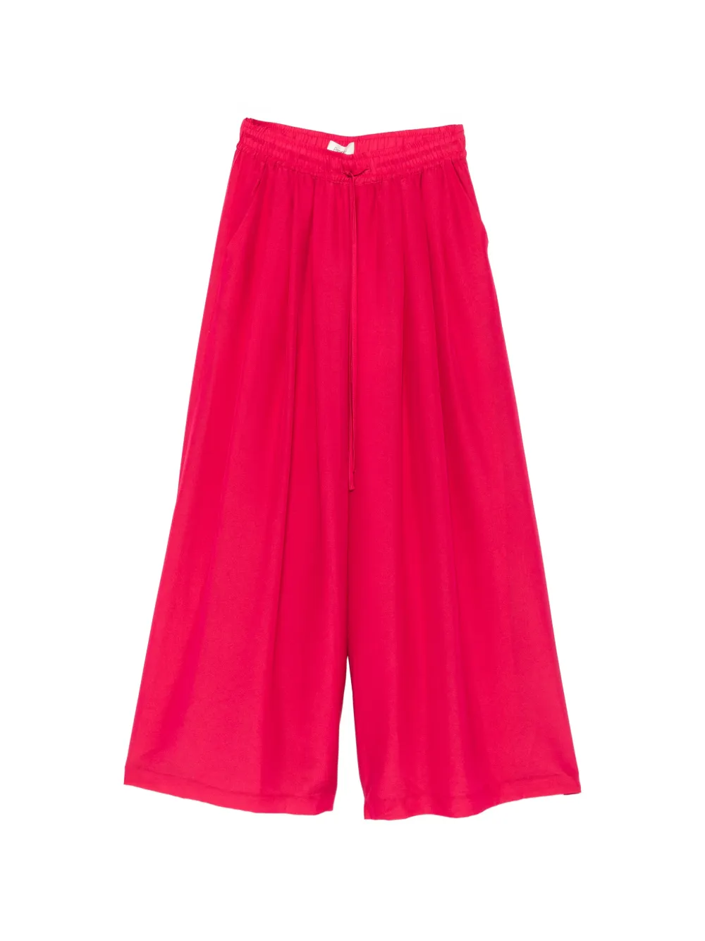 PSOPHIA drawstring-waist wide-leg trousers - Rosa