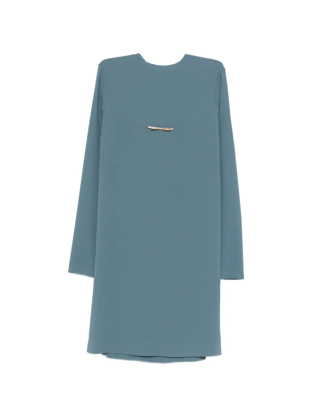 Nº21 bow-appliqué midi dress - Blu
