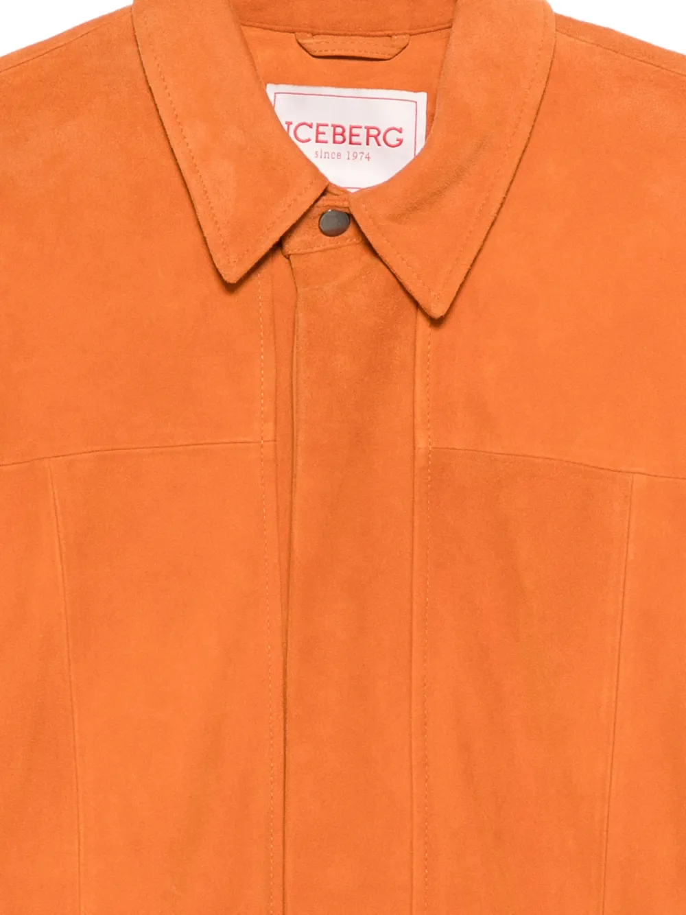  Iceberg Camisa Con Botones - Naranja 