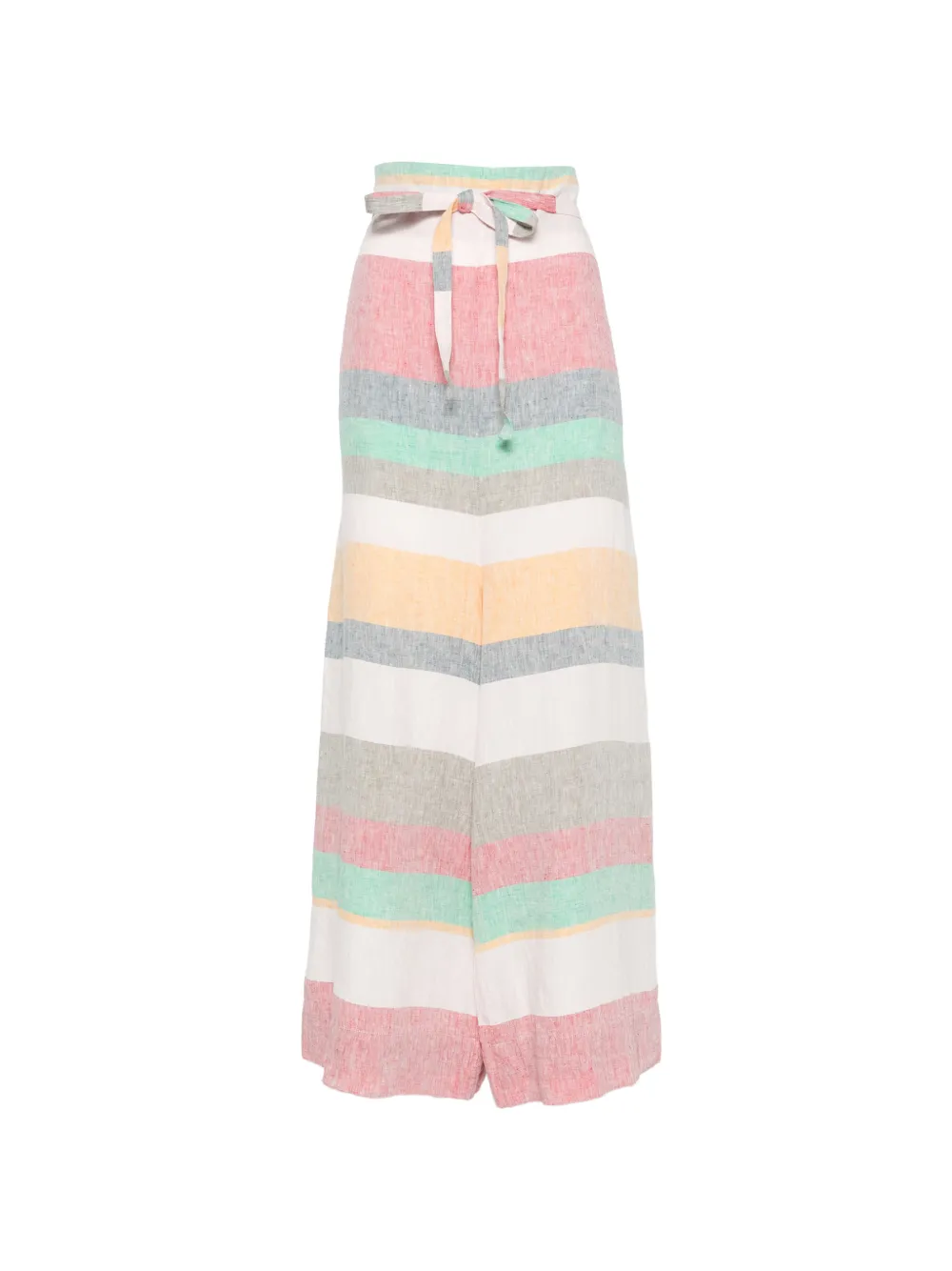 Osklen striped-pattern trousers - Bianco