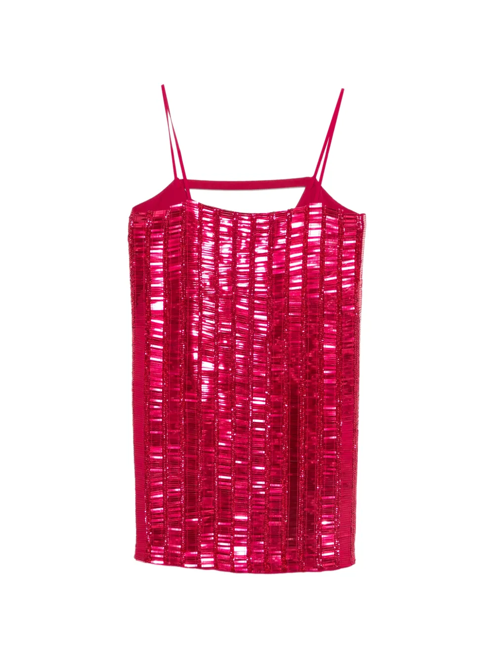 PINKO embellished strap mini dress - Rosa