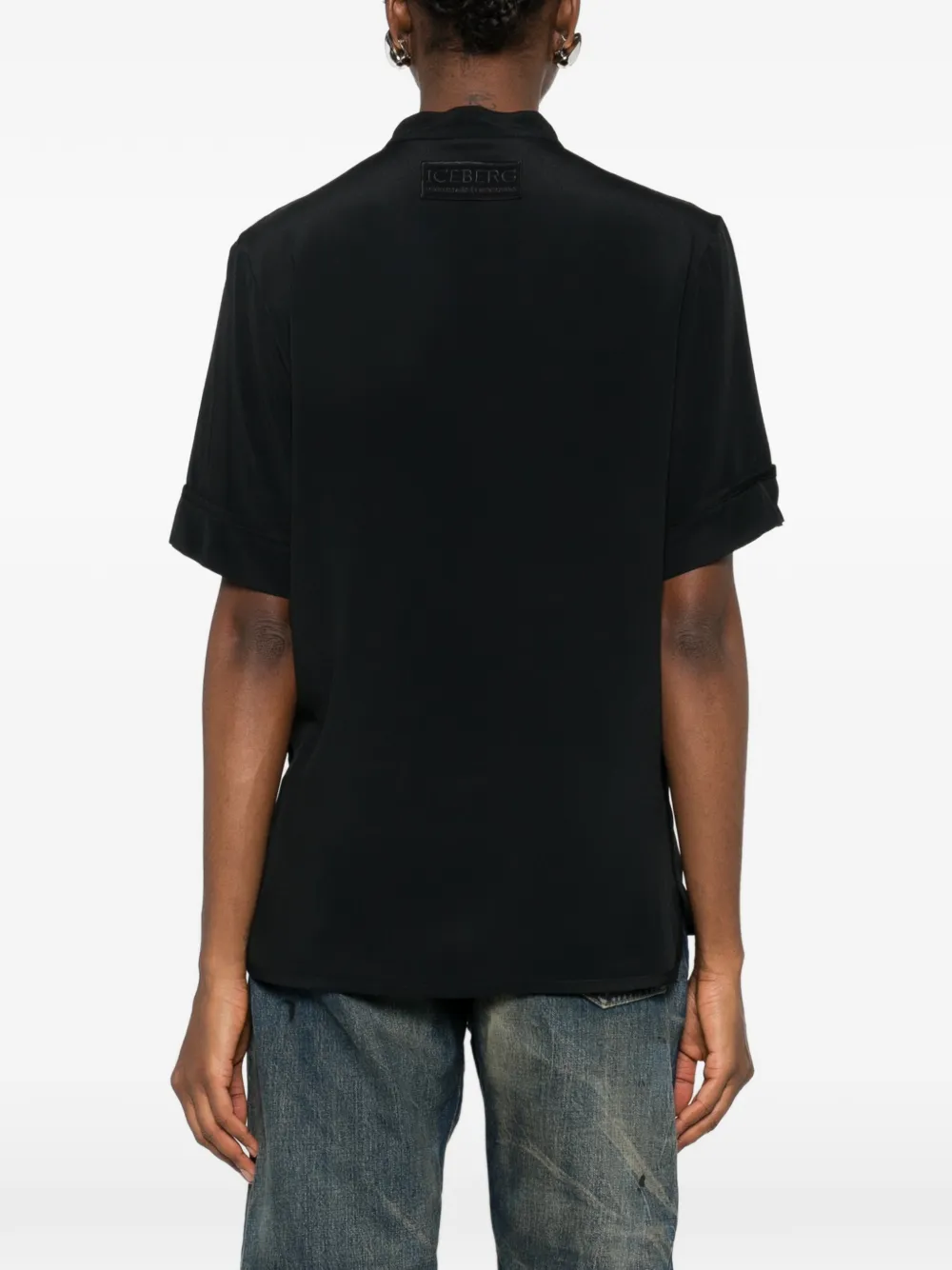 Rolled Sleeve Woven Shirt