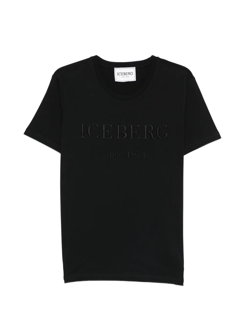 Iceberg logo T-shirt - Nero