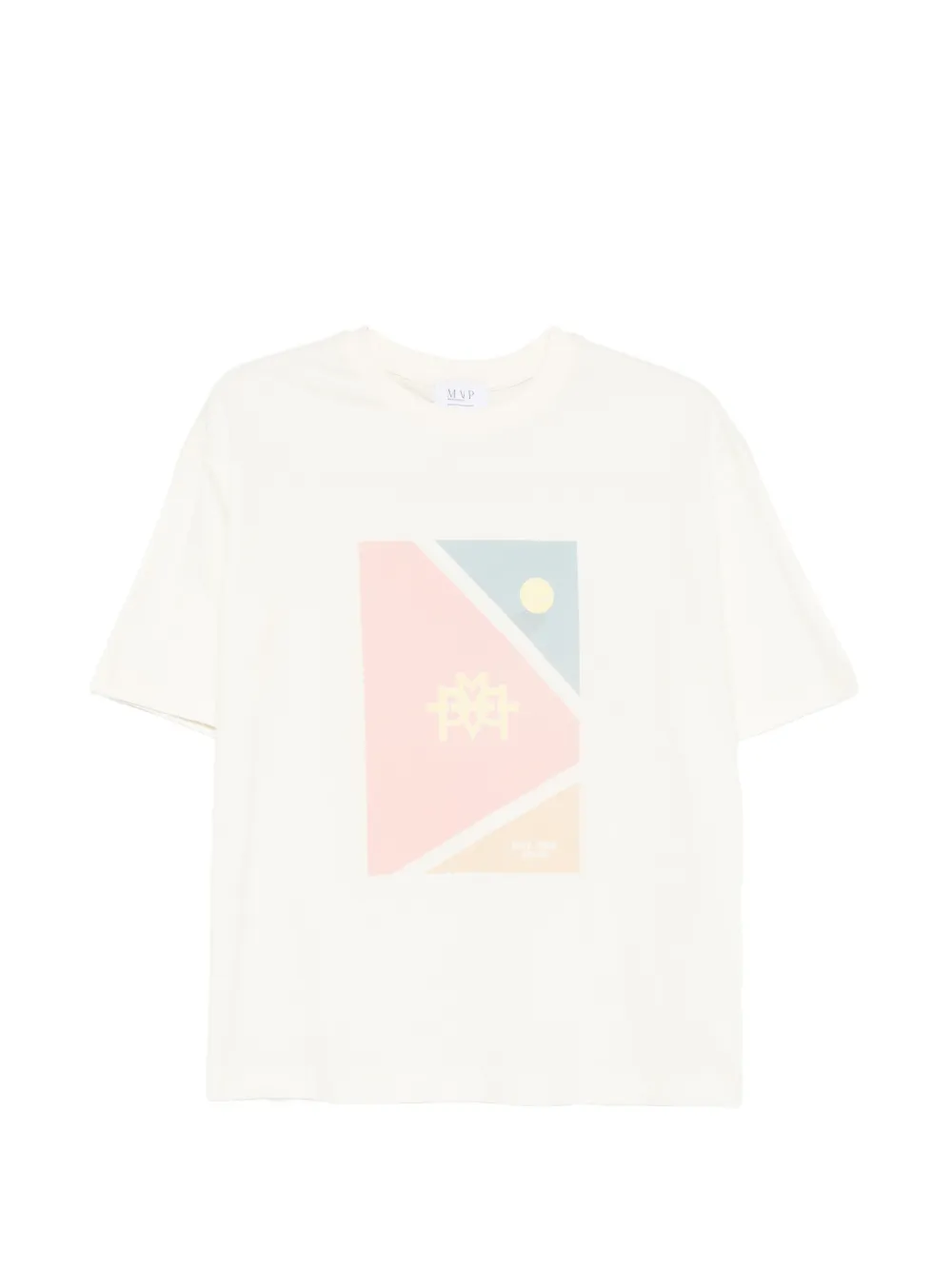 mvp wardrobe T-shirt con stampa - Toni neutri