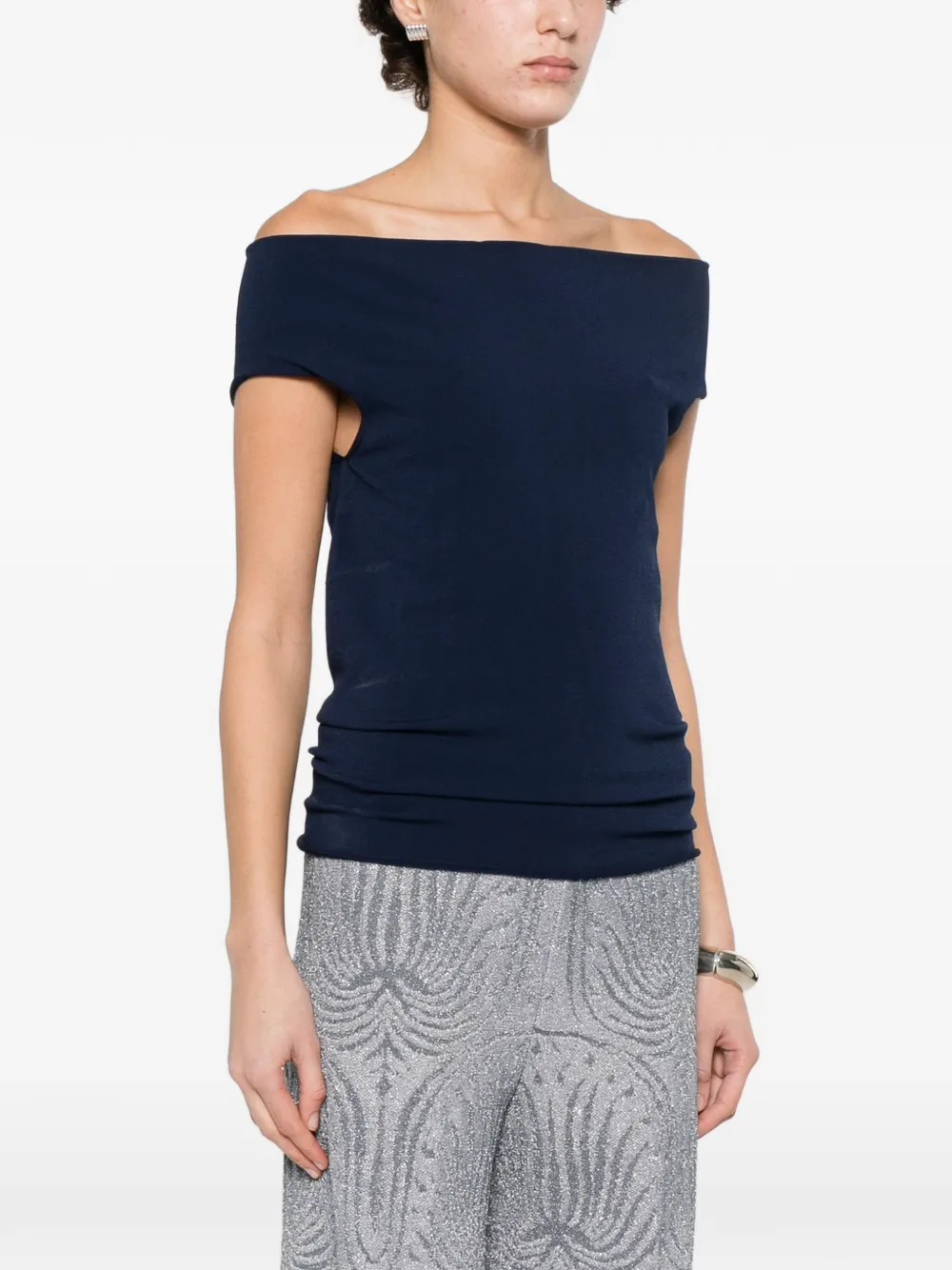 Boat-Neck Top