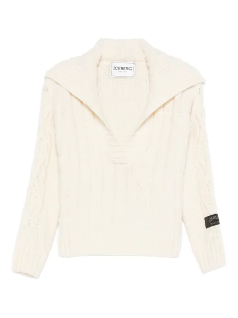 Iceberg jersey de punto de ochos