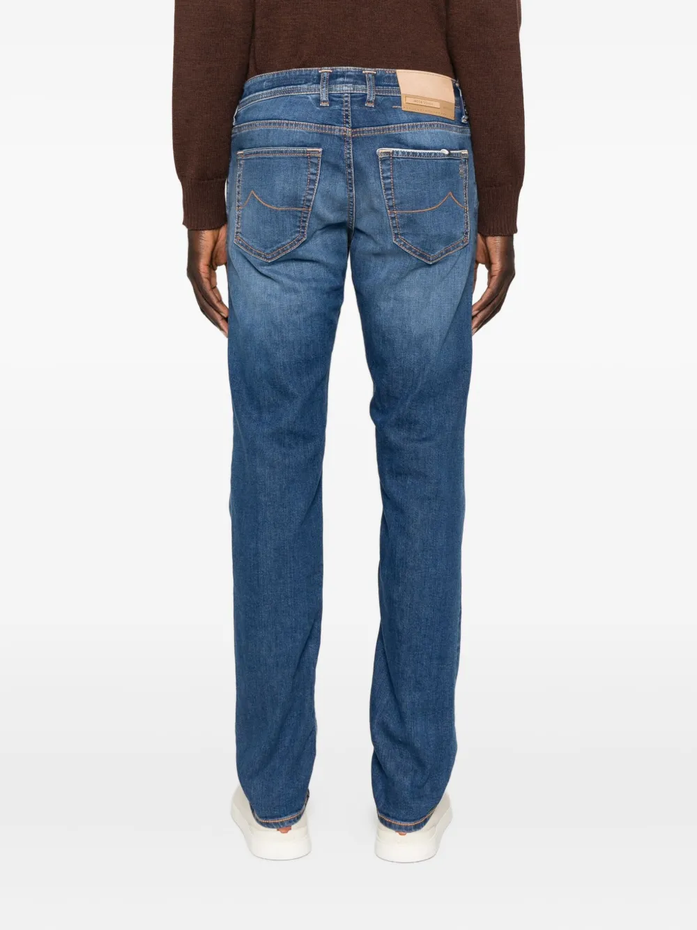 Jacob Cohën Jeans met vijf zakken Blauw