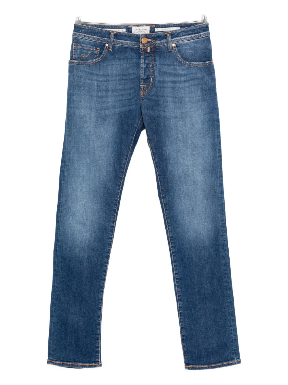 Jacob Cohën five-pocket design jeans - ブルー Jacob Cohën five-pocket design jeans - ブルー