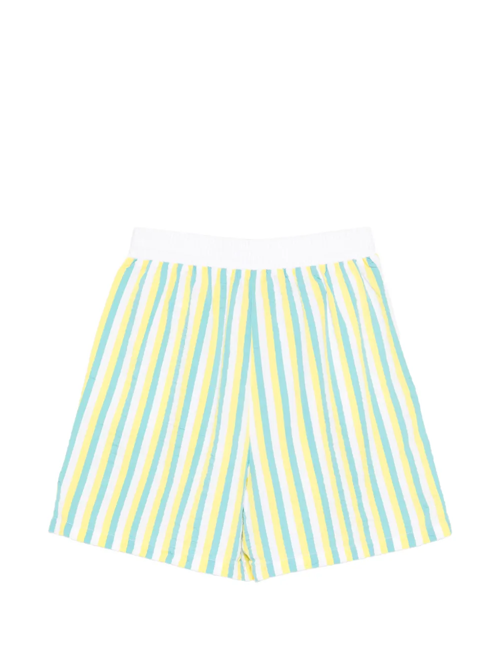 Love Moschino Shorts met logopatch Wit