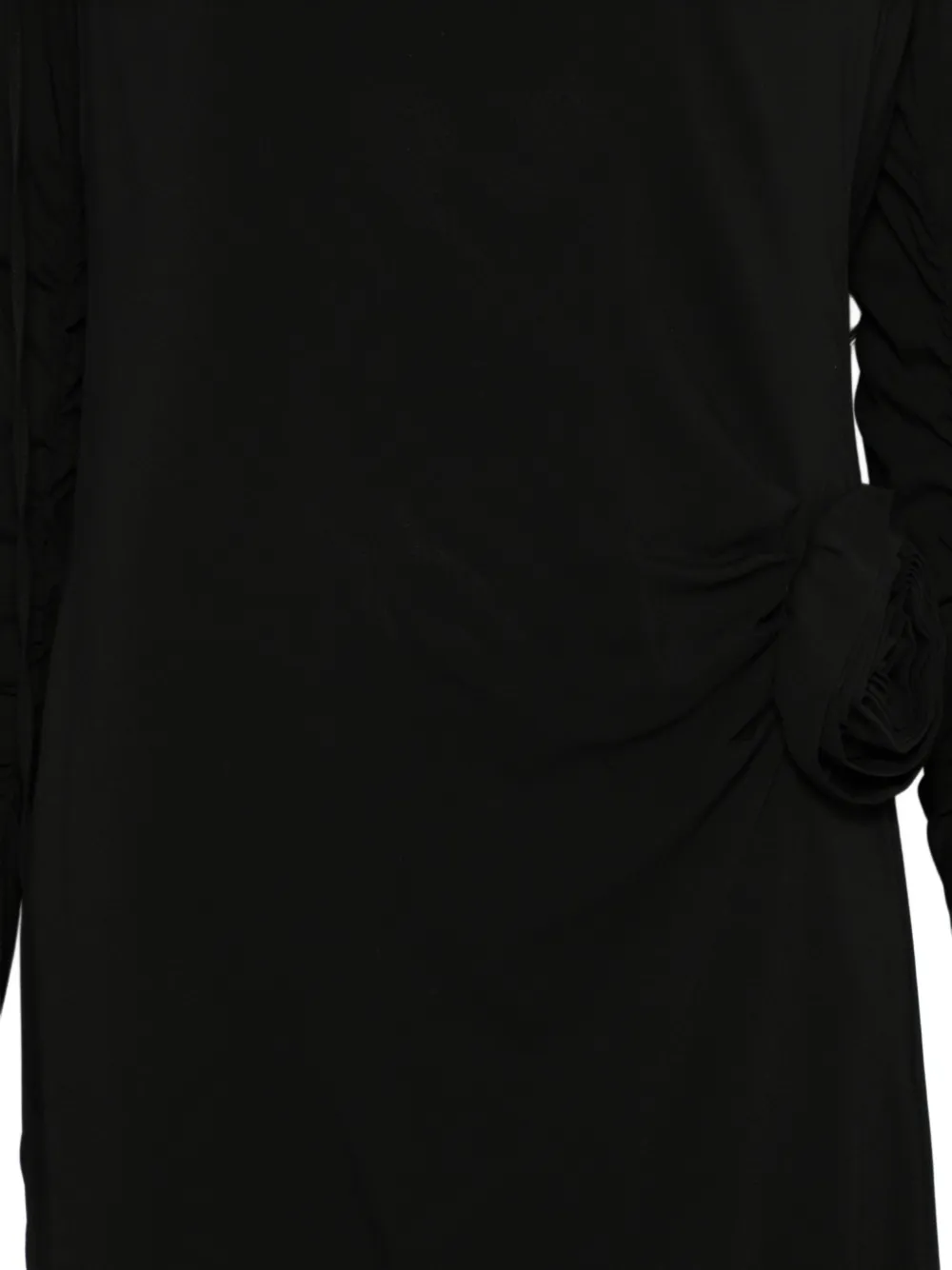 Blumarine Off-shoulder jurk Zwart