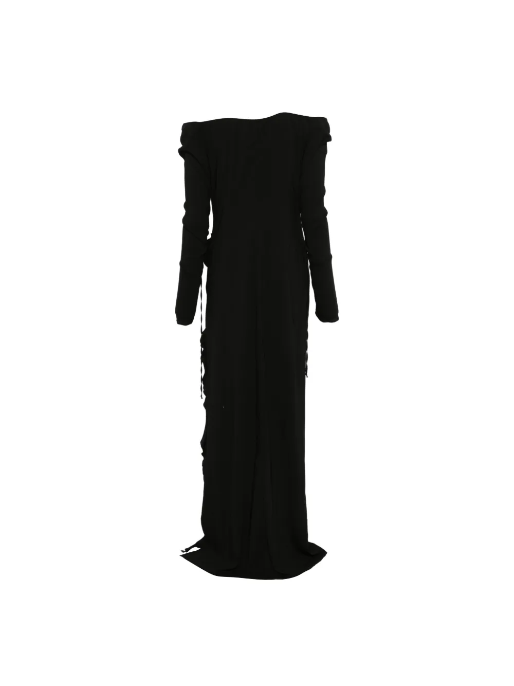 Blumarine Off-shoulder jurk Zwart
