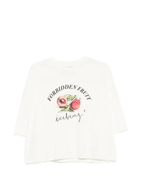 Iceberg T-shirt met fruitprint