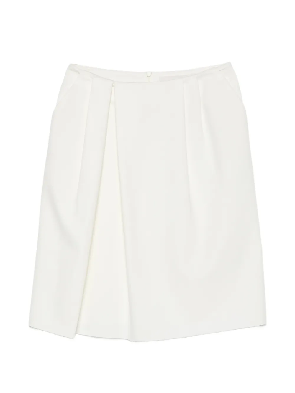 Liviana Conti pleated mini skirt - Nude