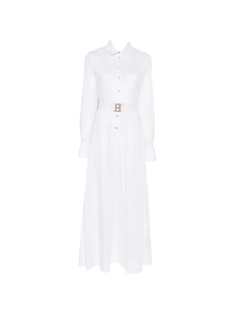Blugirl belted collared maxi dress