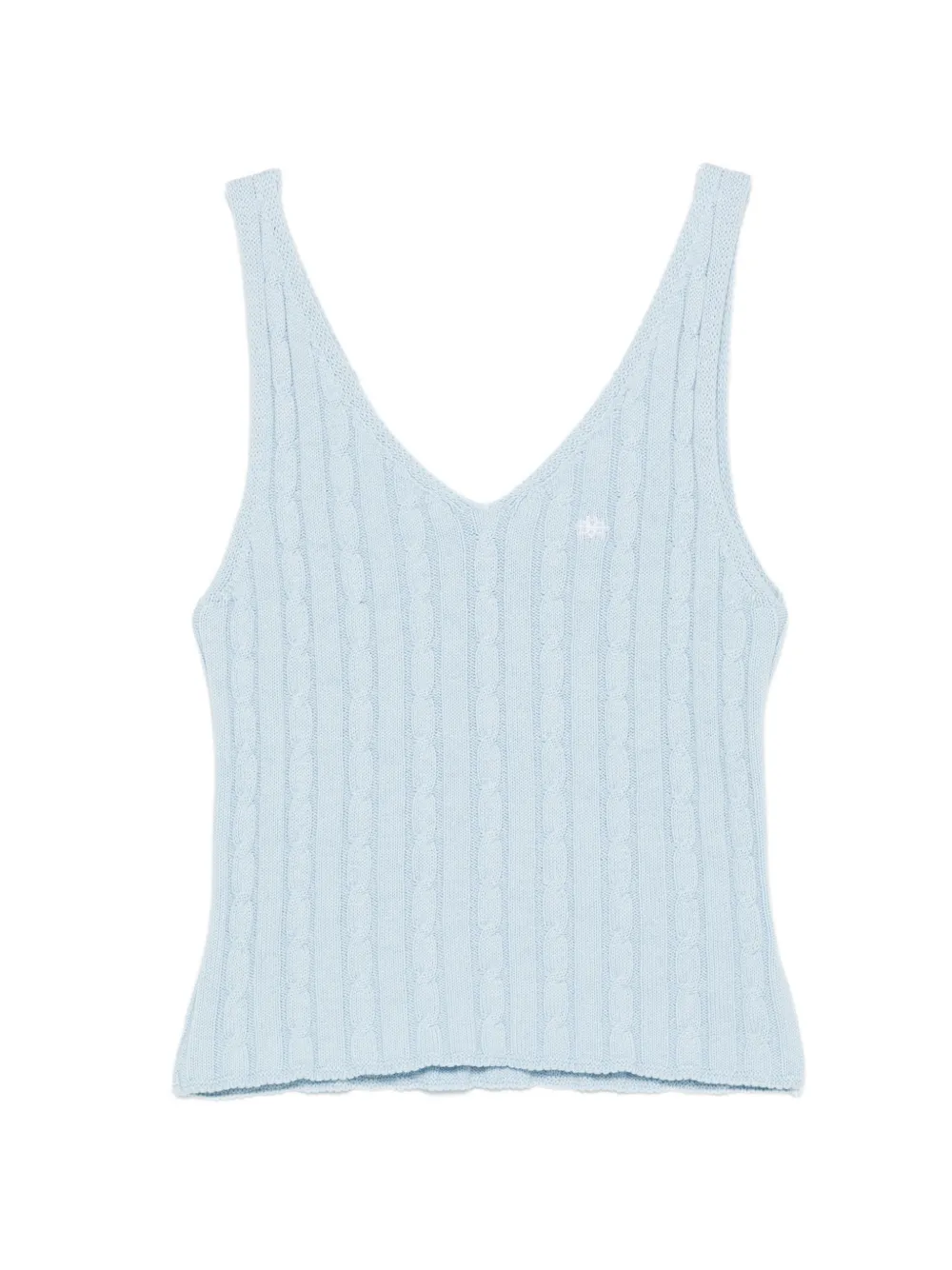 mvp wardrobe Top con scollo a V - Blu