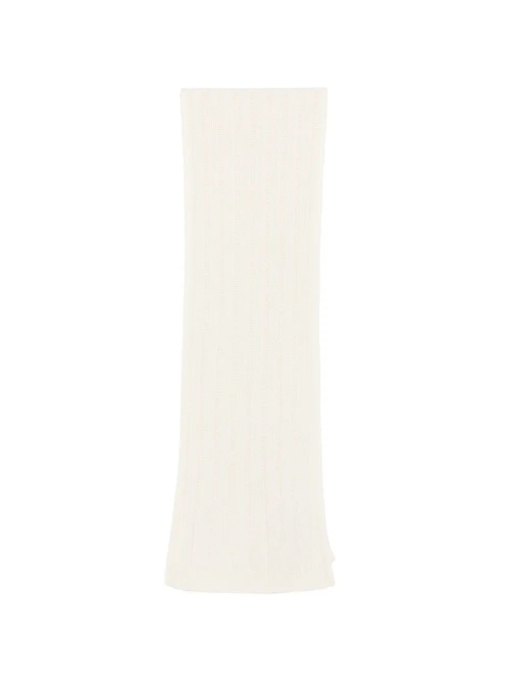 Liviana Conti ribbed-knit scarf - Toni neutri