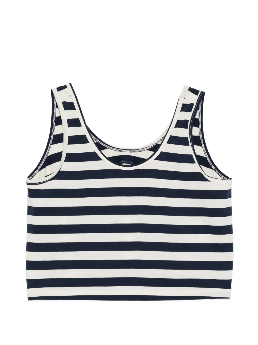 Osklen striped top - Blu