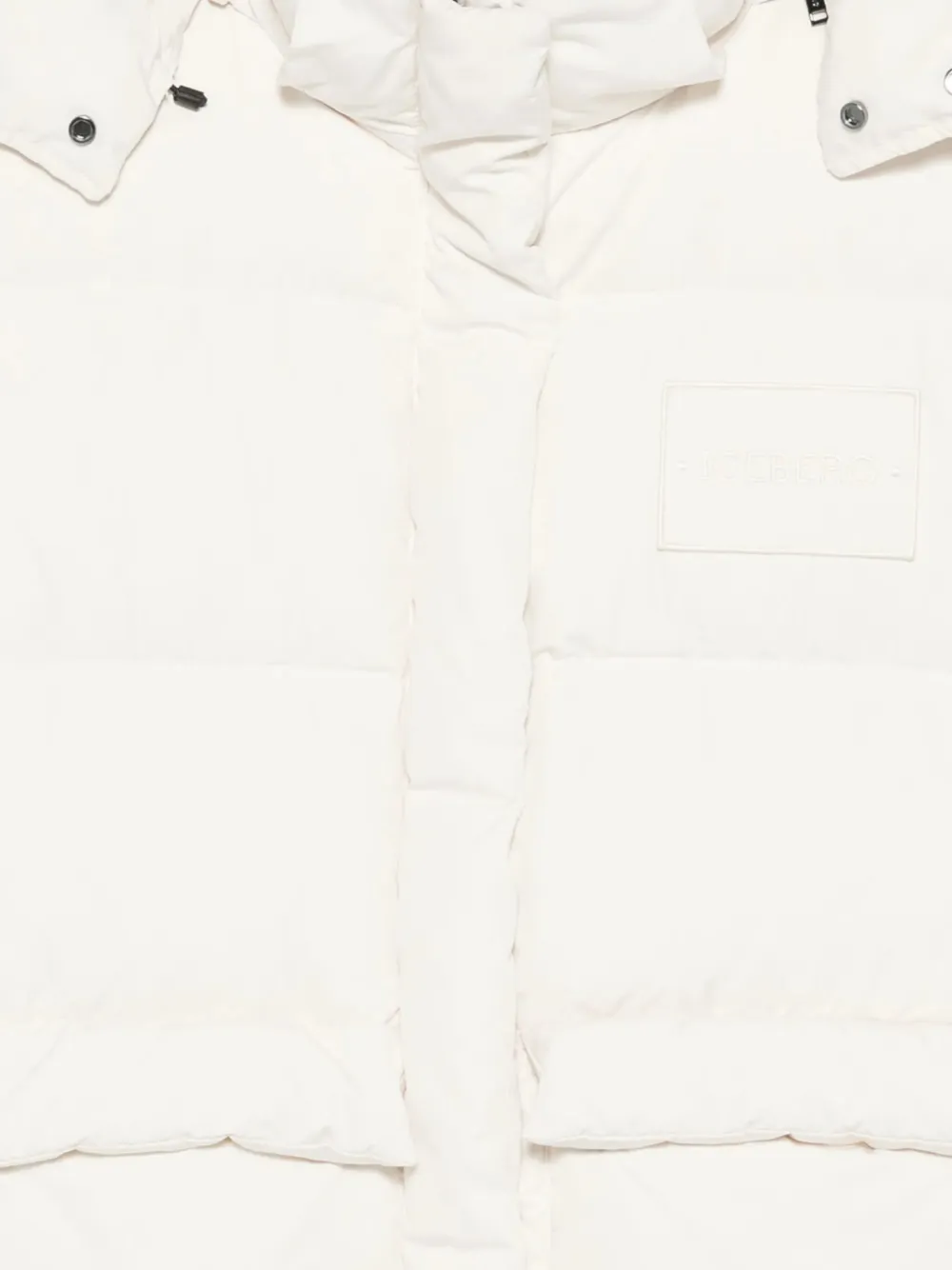 Iceberg Donsjack met capuchon Beige