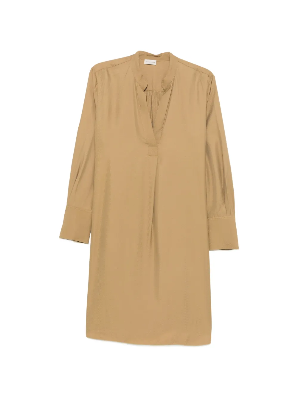 By Malene Birger Mabilla Minikleid mit V-Ausschnitt - Nude