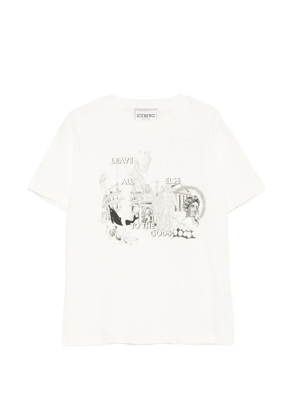 Iceberg graphic-print T-shirt - Toni neutri