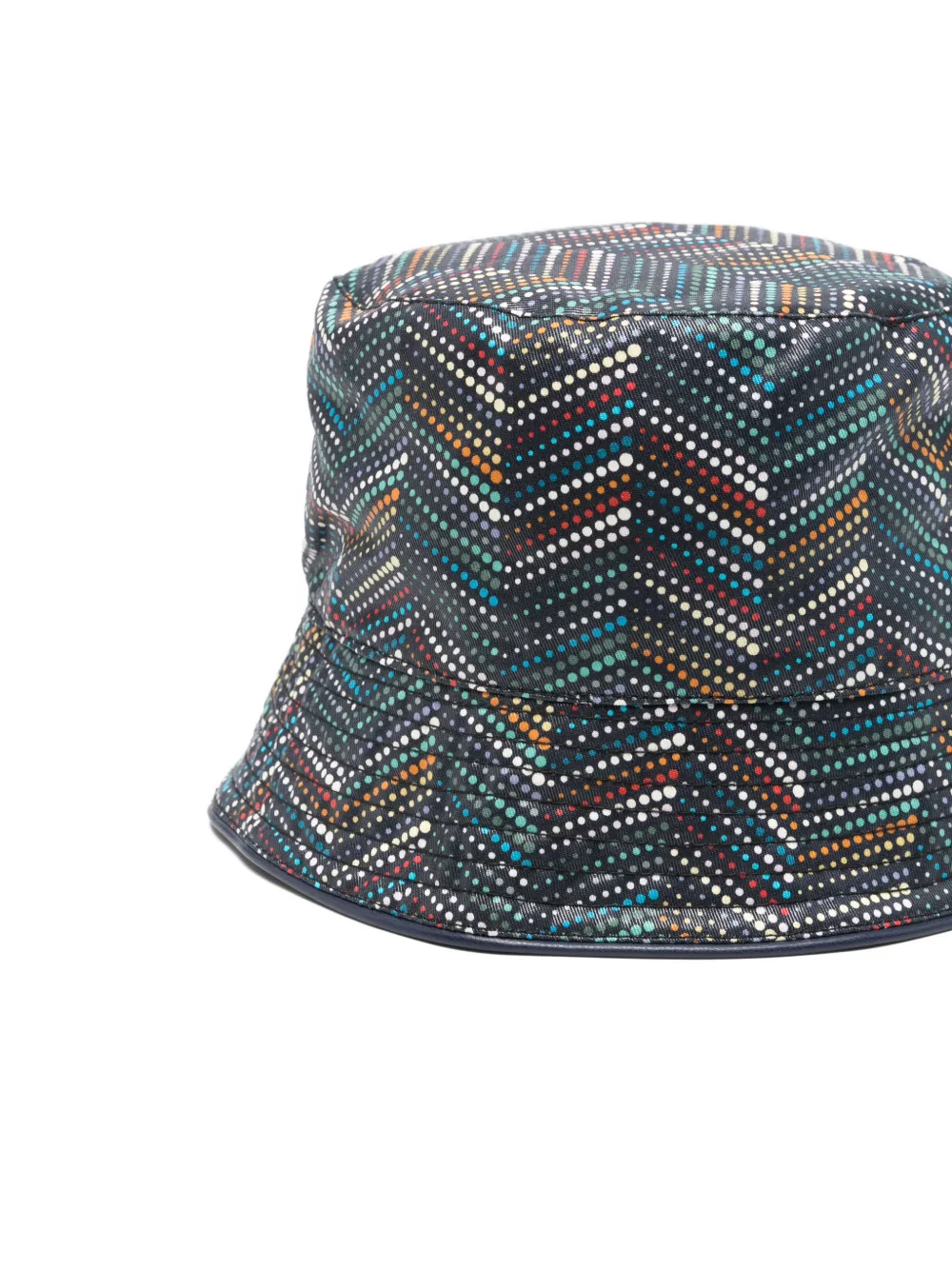 Missoni Dotted-chevron Bucket Hat In Multi