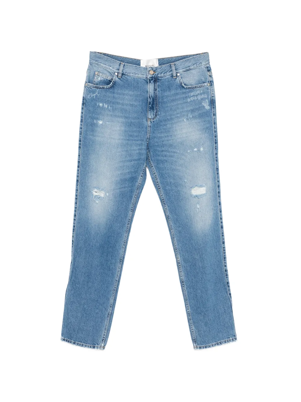 Blugirl Jeans con effetto vissuto