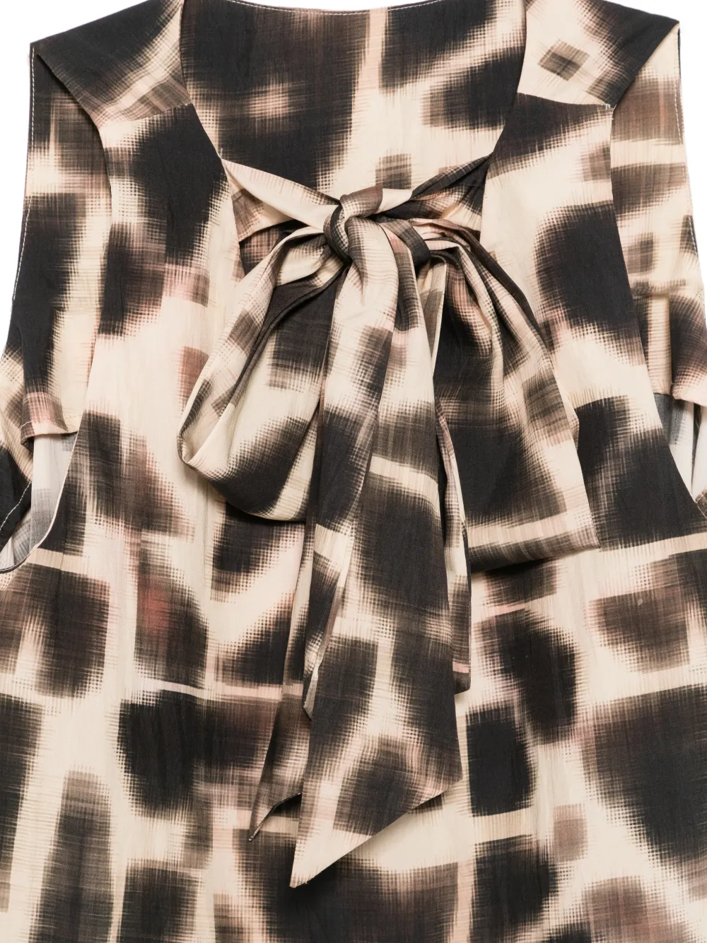  Psophia Top Con Estampado Abstracto - Neutro 