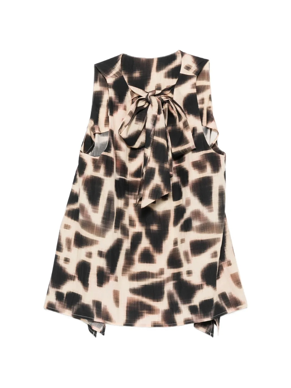  Psophia Top Con Estampado Abstracto - Neutro 