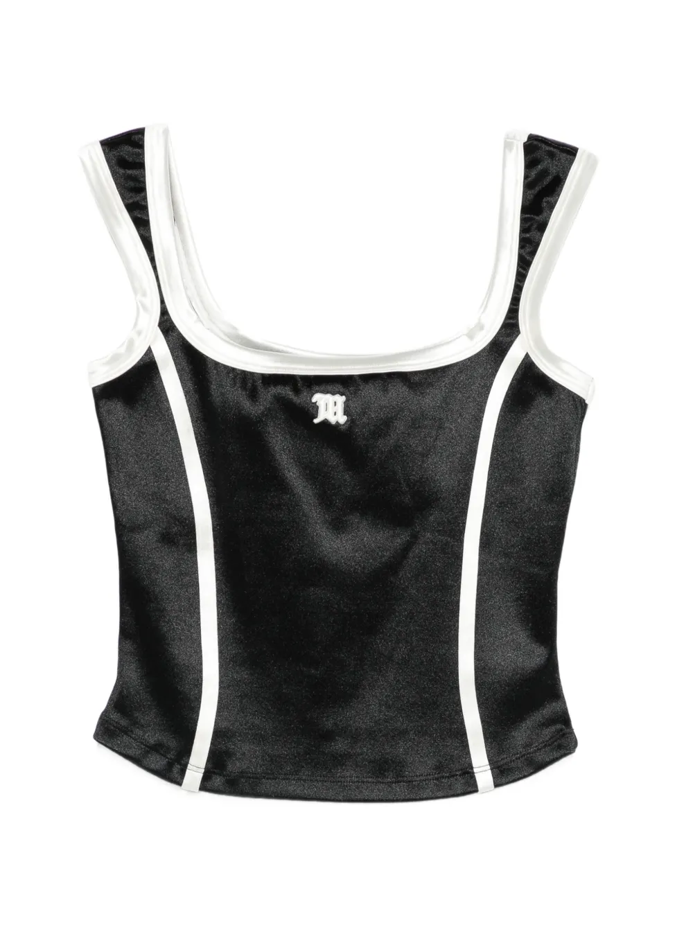 MISBHV logo-embroidered top - Nero