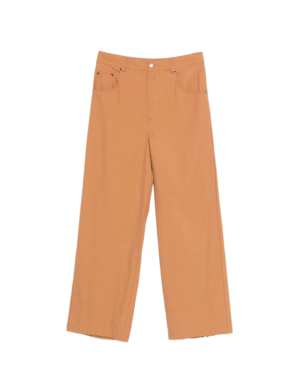 Erika Cavallini pocket trousers - Marrone
