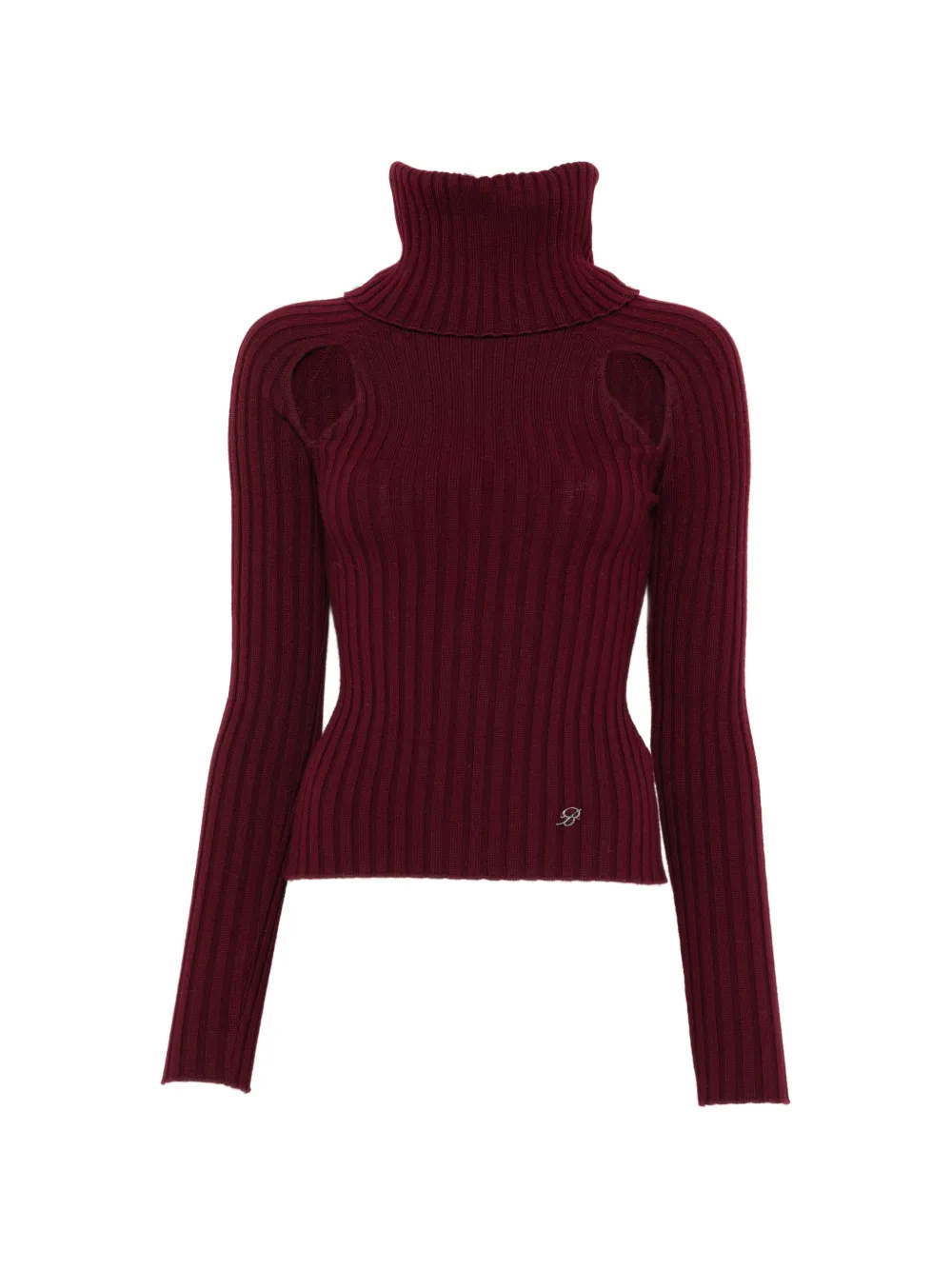 Blumarine turtleneck sweater - Rot