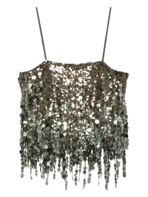 Blumarine sequin top
