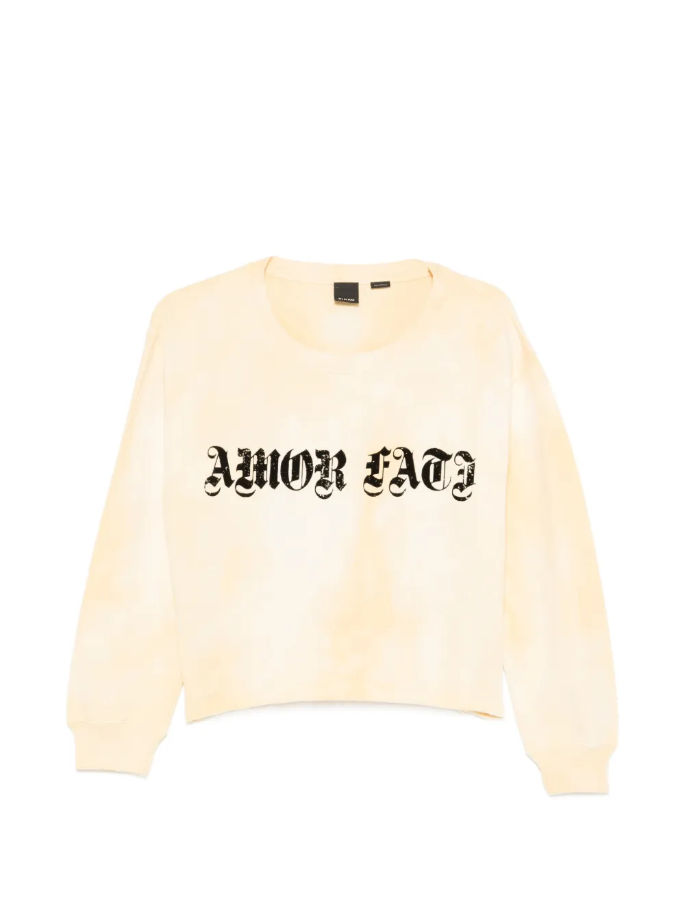PINKO crew-neck sweatshirt - Gelb