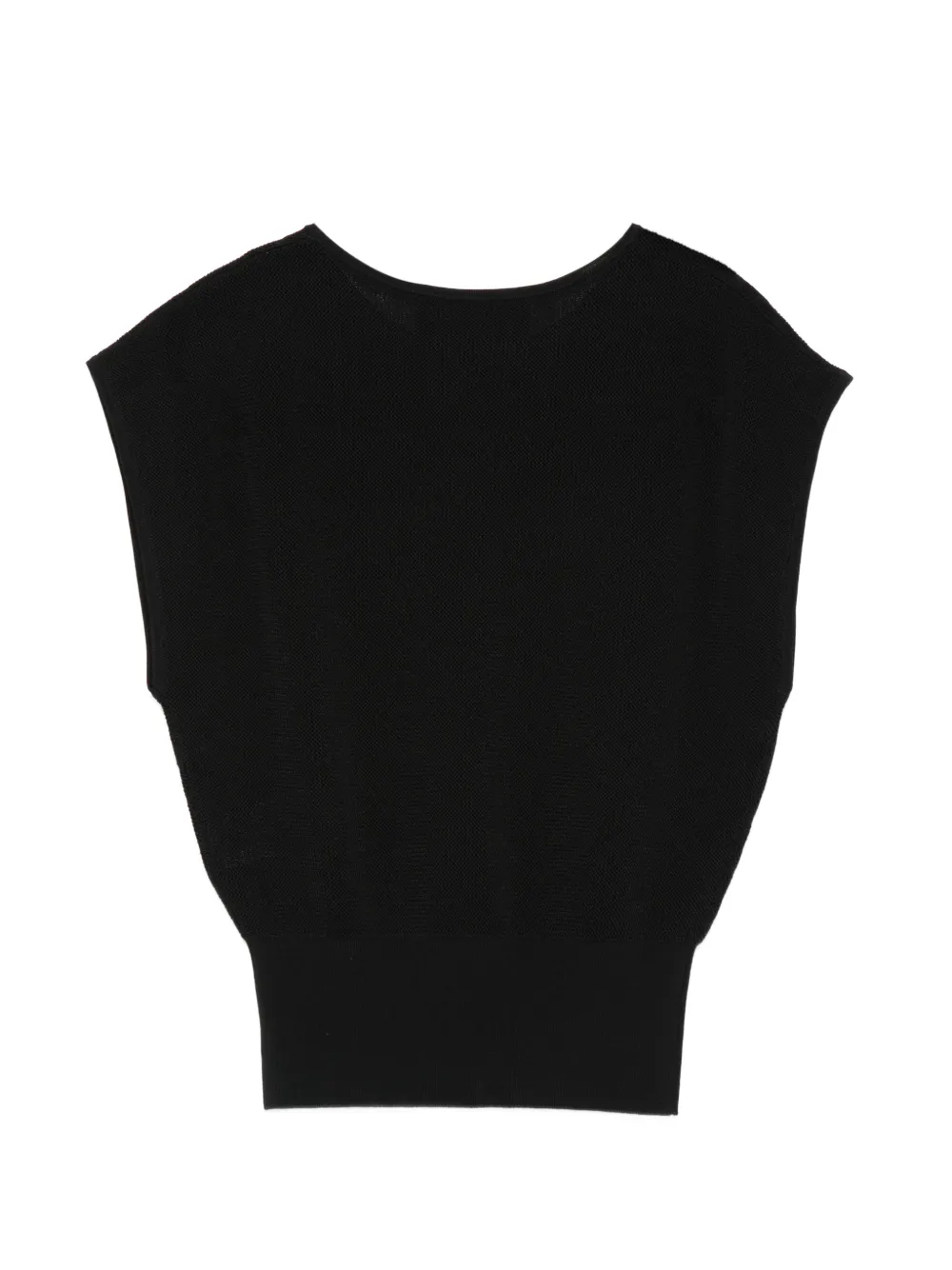 Iceberg Top met logo-patroon Zwart