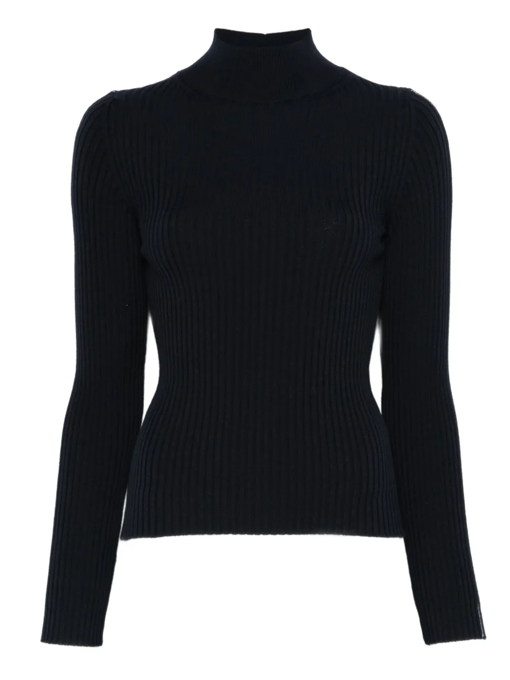 Iceberg Turtleneck Sweater In Black