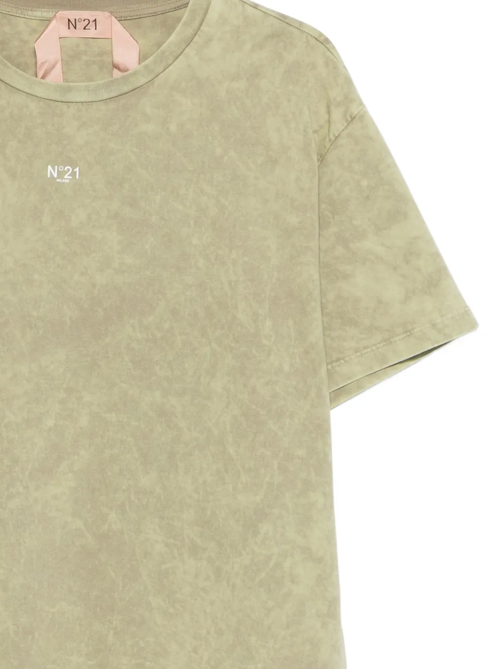  Nº21 Crewneck T-shirt - Neutrals 
