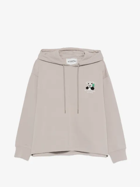 Iceberg embroidered hoodie