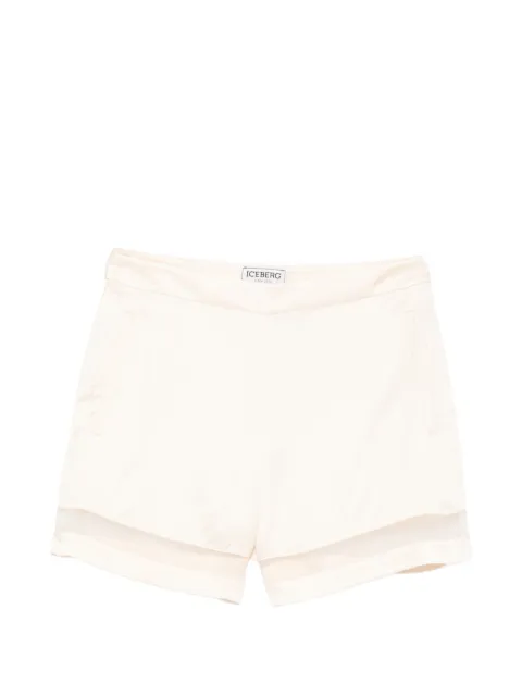 Iceberg shorts con bolsillos laterales