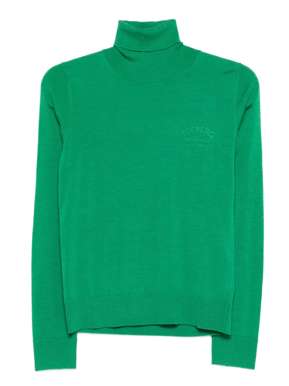 Iceberg suéter con cuello de tortuga | verde | Image 1