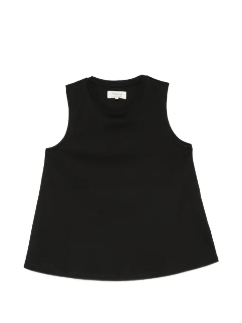 PSOPHIA sleeveless crew-neck cotton tank top