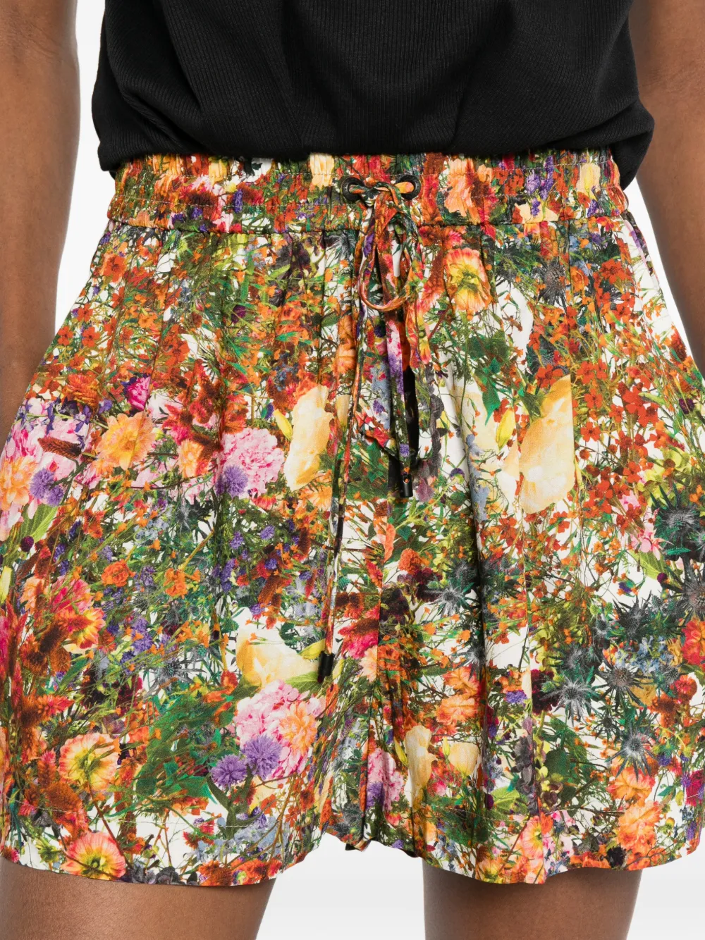Osklen Shorts met trekkoord Oranje