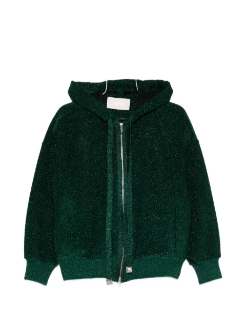 Circus Hotel hooded zip knitwear