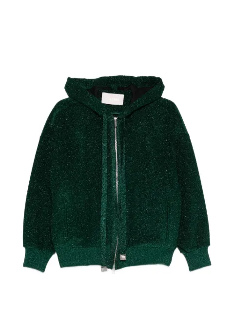 Circus Hotel hooded zip knitwear