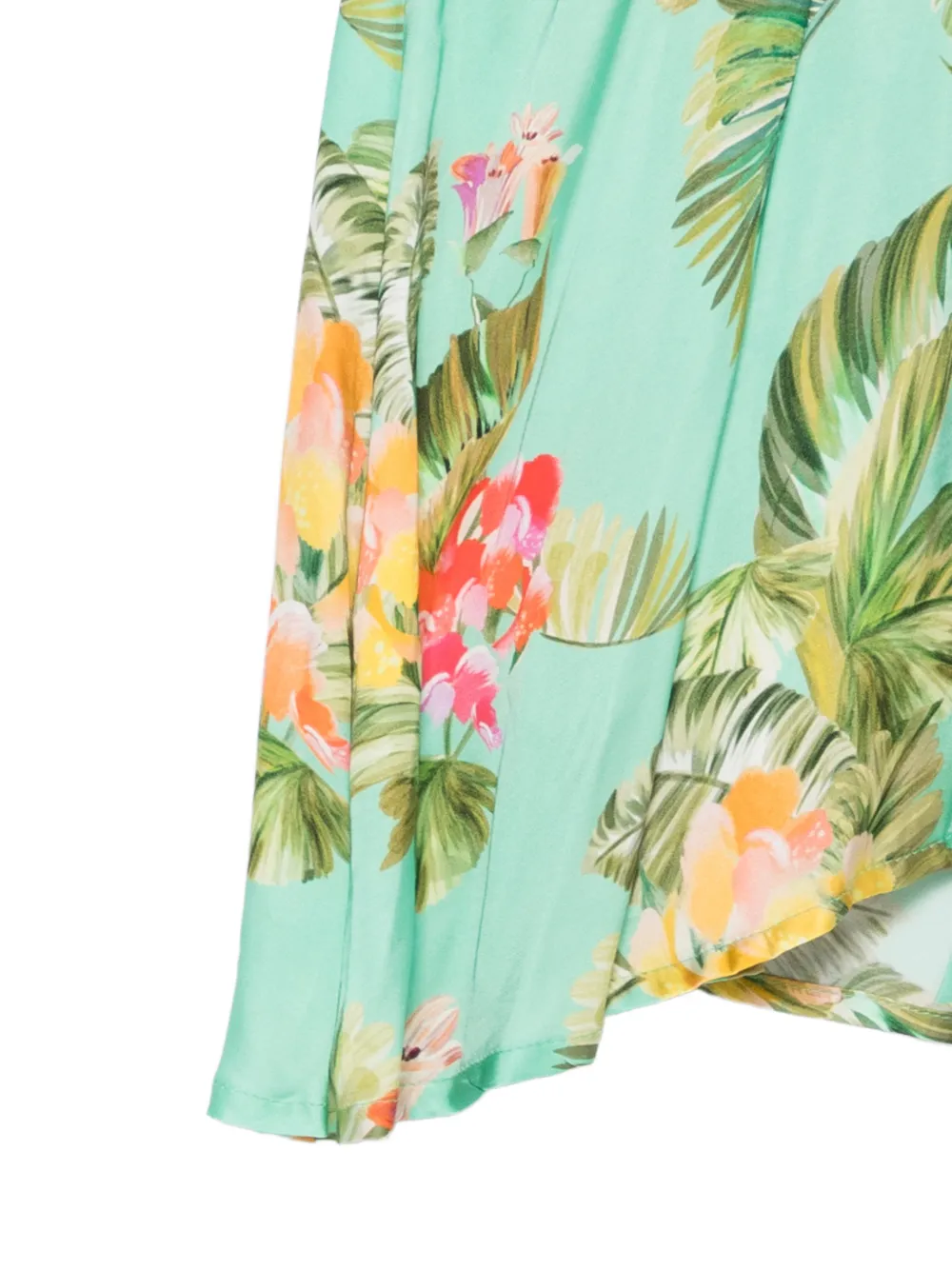  Blugirl Floral-print Top - Green 
