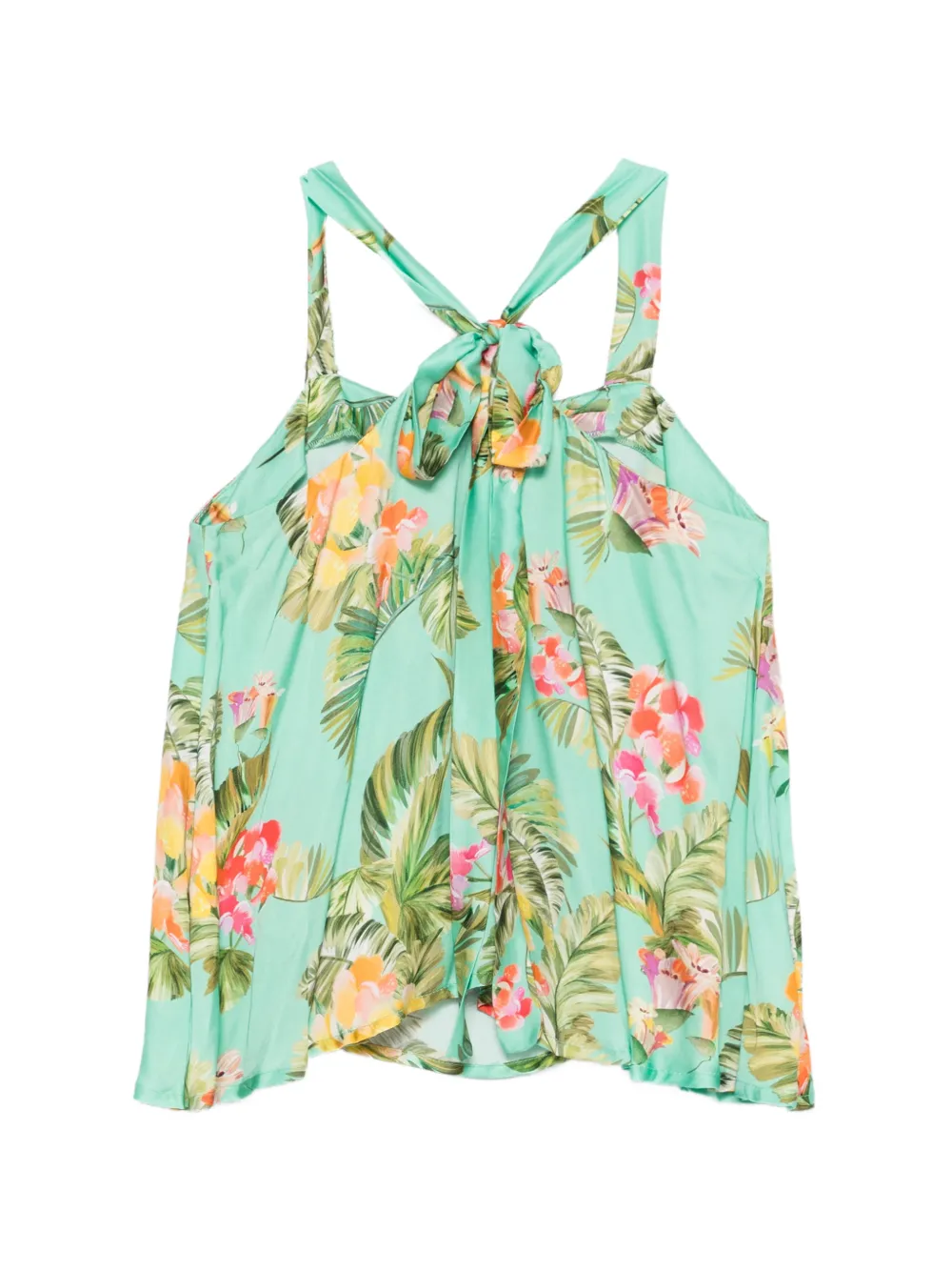  Blugirl Floral-print Top - Green 