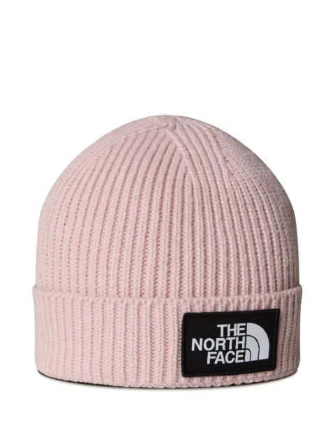 The North Face Kids logo-patch beanie