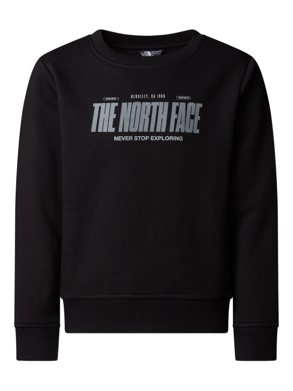 The North Face Kids ロゴ トップ - ブラック The North Face Kids ロゴ トップ - ブラック