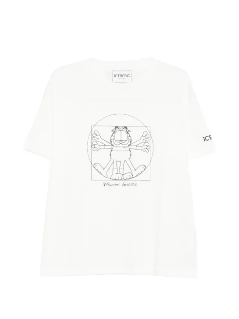Iceberg t-shirt à imprimé Garfield